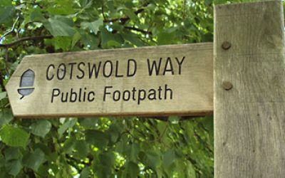 Cotswold Way Sign Post