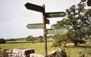Cotswold Way signpost