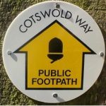 Cotswold Way marker
