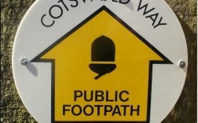 Cotswold Way marker