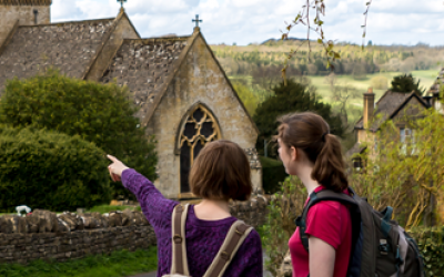 Cotswold hikers