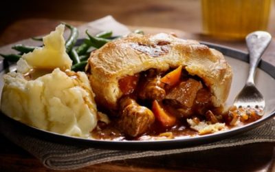 Food in The Cotswolds Steak & Ale Pie