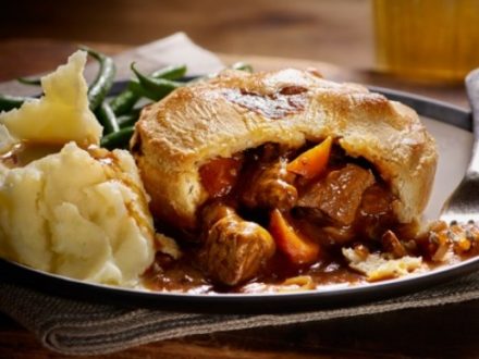 Food in The Cotswolds Steak & Ale Pie